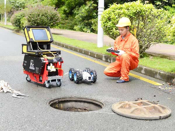 琼中管道机器人检测
